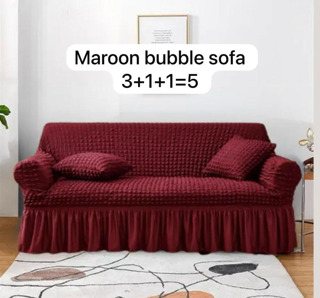 5 Seater Jersey Textured Sofa Covers