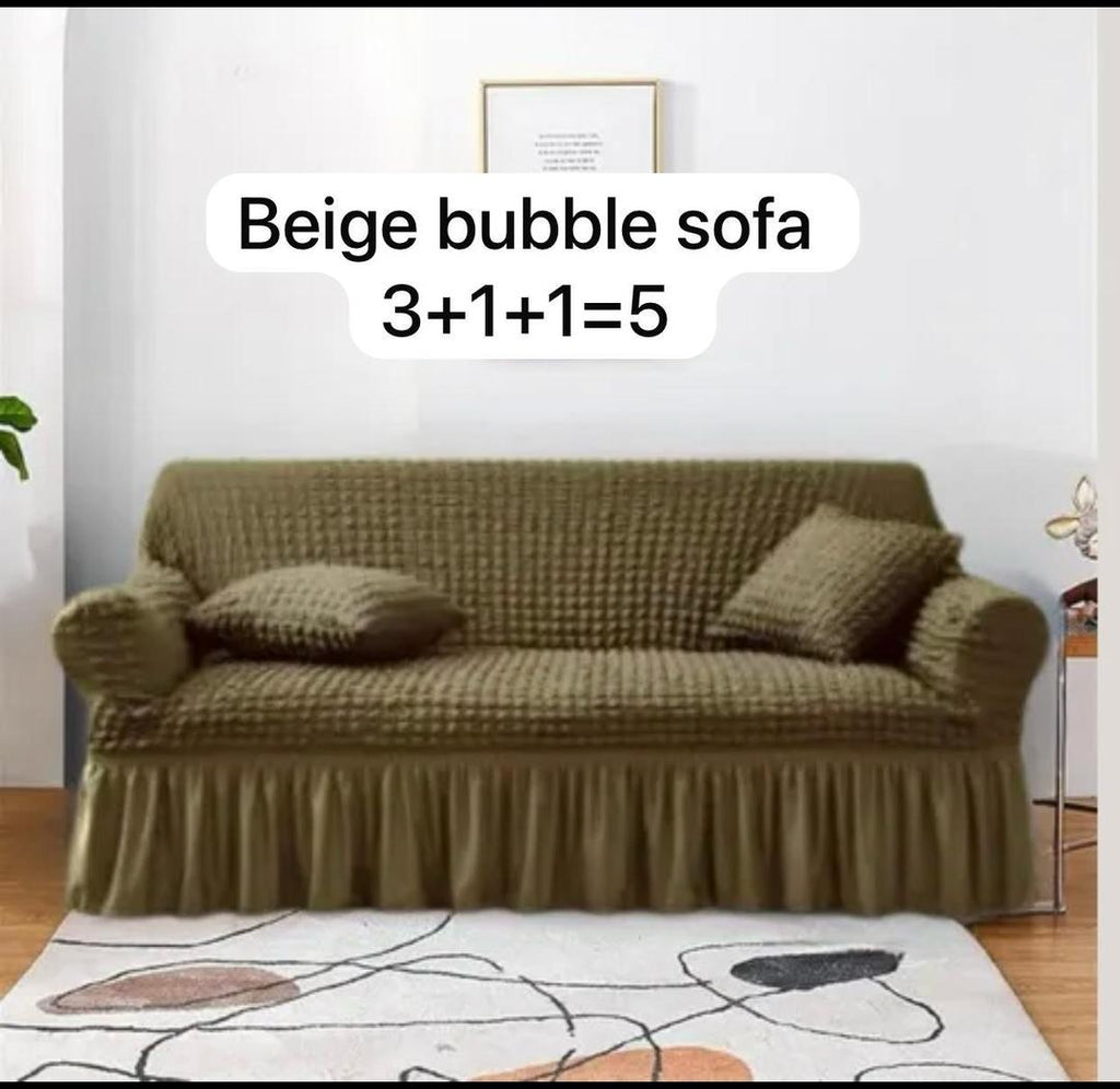 5 Seater Jersey Textured Sofa Covers