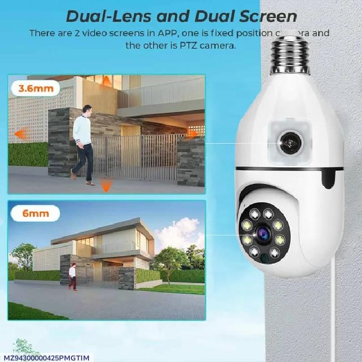 360 View Security Camera Dual Cam
