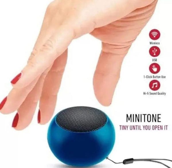 l M3 Mini Portable Bluetooth & Rechargeable Speaker(random Color)